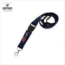 Thick Polyester Neck Lanyard mit abnehmbarer Gürtelschnalle und Custom Logo